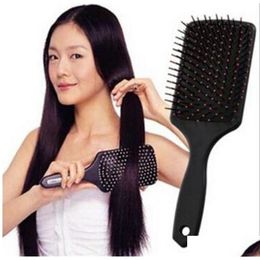 Hair Brushes Care Styling Tools Professional Healthy Paddle Cushion Loss Mas Hairbrush Comb Scalp Xb1 Drop Delivery Products Dhgex