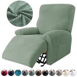 Chair Covers Jacquard Recliner Cover Elastic Sofa Covers Couch Cover Stretch Slipcovers Sofa Towel Armchair Case Anti-Dust Lazy Boy Sofa 230627