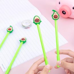 Pens 24Pcs Novelty Funny Pens Avocado Office Cute Gel Pen Kawaii Stationery Back to School Cool Stuff Thing Journal Supply Accessory