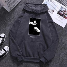 Men's Hoodies For You My Goddessmen Printing Mens Autumn Street Long Sleeves Oversized Casual Clothes Crewneck Fleece Male Sweatshirt