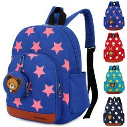 Backpack 2023 Toddler Kids Baby Girls Boy Children Cartoon Animal Cute Star Strap Lovely School Bag For Infant Childrens