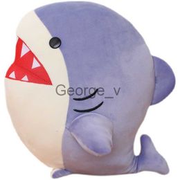 Stuffed Plush Animals Shark Commander Brand New Anime Final Fantasy XIV FF14 Cute Shark Soft Plush Doll Plush Toy Cartoon Christmas Gift 30 cm J230628