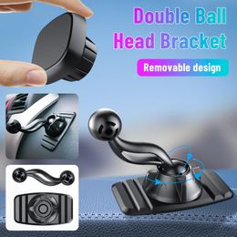 RYRA Car Mobile Phone Holder Base Disc Double Ball Head PAD Silicone Suction Cup Clip Accessories Magnetic Adhesive Accessories