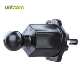 Untoom 17mm Ball Head Car Air Vent Phone Holder Clip Universal Car Air Outlet Hook Clamp Magnetic Car Mobile Phone Stand Support