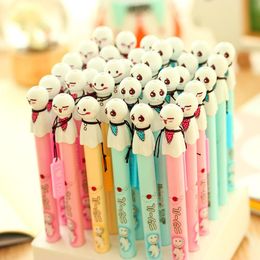 Pens 60 pcs/Lot Sunny dolls gel pen 0.38mm fine tip black ink pens for writing Japanese Stationery Office School supplies FB272