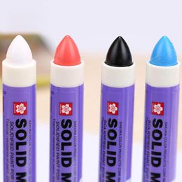 Markers 8 Japanese SAKURA Solid Marker Pen Set XSC Industrial Pen Paint Pen High Temperature Waterproof Pen Does Not Fade Stationery