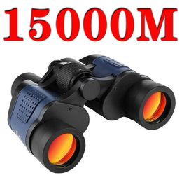 Telescope Binoculars Camping Binoculars 60X60 Long Range 15000m HD High Power Tescope Tourism Binoculars Long Range Powerful Binoculars Hunting HKD230627