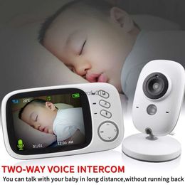 VB603 3.2 Digital Baby Monitor Cross-border Explosion Regulations Baby Monitor Wireless Camera Secure Room Temperature Monitor L230619