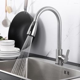 Kitchen Faucets Faucet Cold And Water Dual-Use Vegetable Wash Basin Washbasin Extended Black Rotatable Household Pull-Type