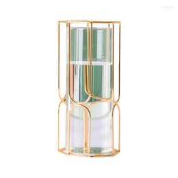 Vases Glass Vase Nordic Flower Arrangement For Home Decor Dried Bottle Bar Decoration