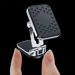 Luxury Foldable Magnetic Car Phone Mount Rotating Mobilephone Mount For iPhone Mi Samsung Strong Magnet Rotatable Holder in Car
