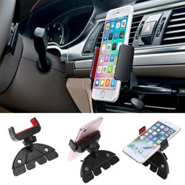 CD Slot Car Phone Mount Adjustable Flexible CD Slot Car Mobile Phone Holder for Safety Driving Cellphone Mount