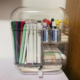 Bags Large Capacity Pencil Storage Case Container Makeup Organiser Box Desktop Sundries Storage Box Stationery Box School