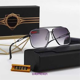 High Quality Designer Top New dita Fashion Sunglasses 2273 Man Woman Casual Glasses Brand Sun Lenses Personality Eyewear With Box case VRI9