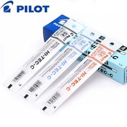 Pens 12 Pieces Pilot Hitecc Gel Pen Refill Ink Cartridge Recharge Blshc4 0.25 Mm 0.3 Mm 0.4 Mm 0.5 Mm Pen Rods Japan