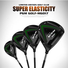 Club Heads MG017 PGM NSR Golf Mens 1354H Driver Adjustable Angle High Rebound Head Carbon Shaft Rubber Grip For Beginner 230627