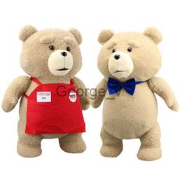 Stuffed Plush Animals 46cm TED Plush Movie Teddy Bear TED 2 Plush Doll Toys In Apron styles Soft Stuffed Animals Plush Toys Animal Dolls for Kids Gift J230628