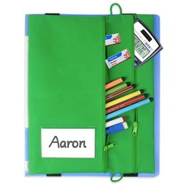 oxford Stationery storage bag pencil case tied to folders file folders document bags