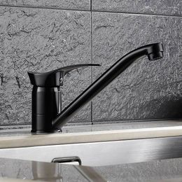 Kitchen Faucets 4 Colour Sink Faucet Copper Single Lever Vessel Basin Mixer Bathroom Deck Mounted Cold And Water Tap