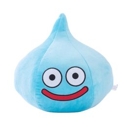 Plush Pillows Cushions 2026cm Game Dragon Quest Smile Slime Toys Cartoon Anime Stuffed Baby Kids Birthday Gift Home Decor 230628