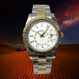 Mens watches automatic mechanical watch sports watch 41MM All stainless steel luminous waterproof watch