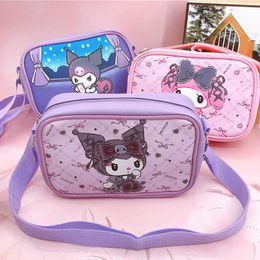 Bags 3 pcs/lot High Capacity Animal Pencil Case Cute PU Leather Shoulder bag box Stationery Pen Pouch Office School Supplies