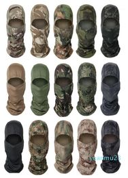 Cycling Caps Masks All Terrain Multicam Balaclava Full Face Shield Tactical Head Scarf Cover Hunting Camouflage Militar Neck War2181410