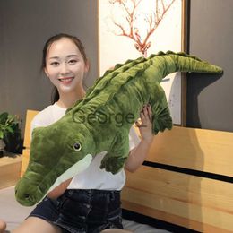 Stuffed Plush Animals Lifelike Stuffed Animal Real Life Alligator Plush Toy Simulation Crocodile Dolls Kawaii Ceative Pillow for Children Xmas Gifts J230628