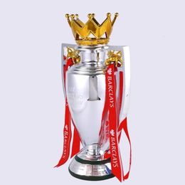 Decorative Objects Figurines English Football Trophy Europe Award League Cup City European Football Champion Cup Fan Collection Ornaments 230627