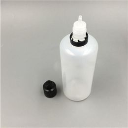 600Pcs 120ml PE E Liquid Bottle Dropper Plastic E-Juice Empty Bottles Child Proof Tamper Caps 4OZ Plastic Bottle For Sale Lkwhn