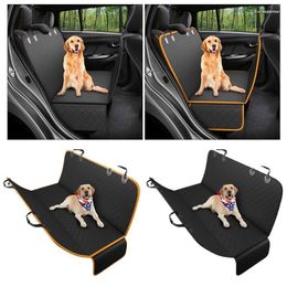 Car Seat Covers Waterproof Pet Travel Dog Carrier Hammock Rear Back Cover Protector Mat Safety Anti-slip No Anxiety R2LC