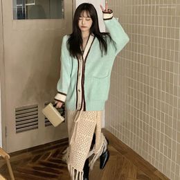 Women's Sweaters Casual Lazy Ins Loose Sweater Women's Japanese Kawaii Ulzzang Vintage Female Korean Harajuku Clothing For Women