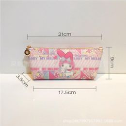 Bags 12 pcs/lot Kawaii Animal PU Leather Pencil Cases Cute Student Pencil Bag Stationery Pen Pouch Kids gift School Supplies