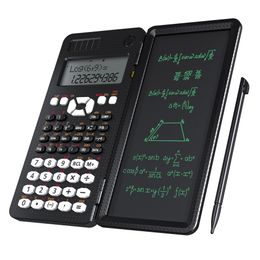 Calculators Scientific Calculator With Writing Tablet 991MS 349 Functions Engineering Financial calculator For School Students Office Solar