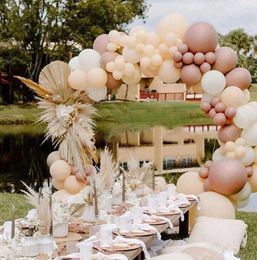 Party Decoration Macaron Balloons Garland Arch Kit Wedding Birthday For Home Kids Baby Shower Latex Ballon Suppiles