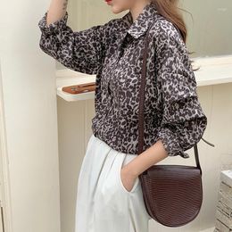 Women's Blouses Wholesale 2023 Spring Summer Autumn Fashion Casual Ladies Work Women Blouse Woman Overshirt Female OL At5132X