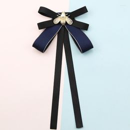 Bow Ties Fashion White Shirt Tie Female College Style British Women's Sweet Streamer Ribbon Bowtie Flower Jewellery Gift