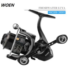 WOEN Luya Lake fishing reel HW3000 bevel Wire cup Double rocker arm Spinning wheel