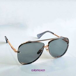 DITA MACH SEVEN Men Women Designer Sunglasses Metal Gold Plated Frame Business Sports Style Original Box JX2N