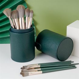 Makeup Tools A Set Of 14 Brushes Green Cloud To Assist Novice Convenient Beauty Brush For Women 230627