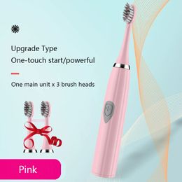 Toothbrush Ultrasonic Sonic Electric USB Charge Rechargeable Tooth Brushes Washable Electronic Whitening Waterproof Teeth Brush 230627