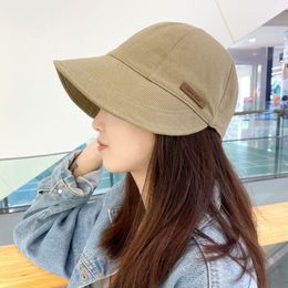 Hat Female Summer Cute Fashion Fisherman Hat Korean Version of The New Outdoor Sun Hat Baseball Cap Cap for Women