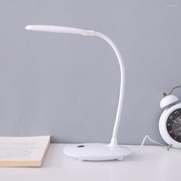 Table Lamps LED Desk Read Lamp USB Powered Study Foldable Bendable Office Light