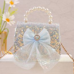 Handbags Fashion Gir Baby Coin Purse HandbagChildren Wallet Small Box Bag Bow Kid Money Shoulder 230628