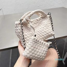 2023 Mini Crochet Beach Bags designer bag luxury handbag crossbody chain bags single shoulder fashion 2-Piece Woman Totes Pouch