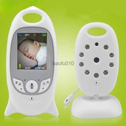 Wireless Video Baby Monitor 2.0 inch Colour Security Camera 2 Way Talk NightVision IR LED Temperature Monitoring with 8 Lullaby L230619