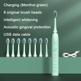 Toothbrush Personal Care Small Appliances Dental Adult Household Magnetic tation Vibration Sonic Battery Electric 230627