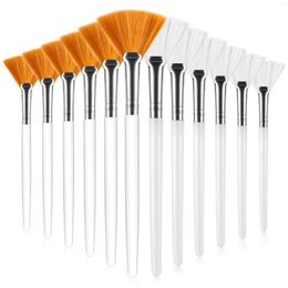 Makeup Brushes Facial Fan Mask Brush Soft Cosmetic Applicator Tools For Peel Nylon Fiber Women Girls