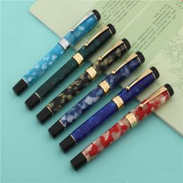 Pens Quality Jinhao 100 Resin Colour School Supplies Student Office Stationary M Nib Fountain Pen New