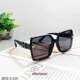 Wholesale top original H sunglasses online shop 2024 new fashionable large face thin Polarised lightweight and versatile UV resistant With With Gift Box